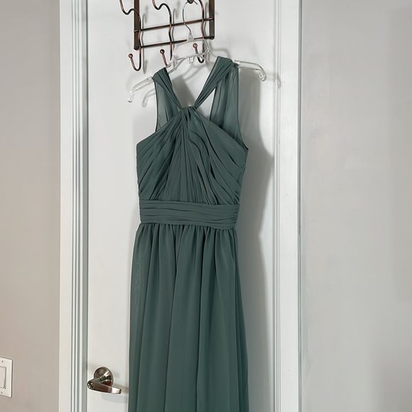 Sorella vita gown, size 4, eucalyptus - Picture 2 of 5